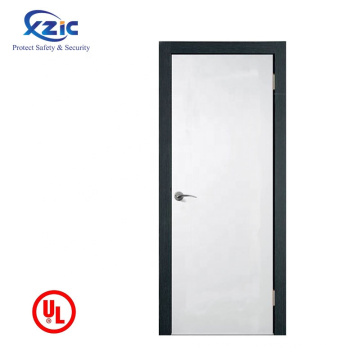 Powder Coated Finish Galvanized Turkey fabricated Galvanized Steel Fire Door photos with Vision Panel